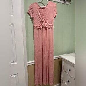Pinkblush pink maternity dress size large
